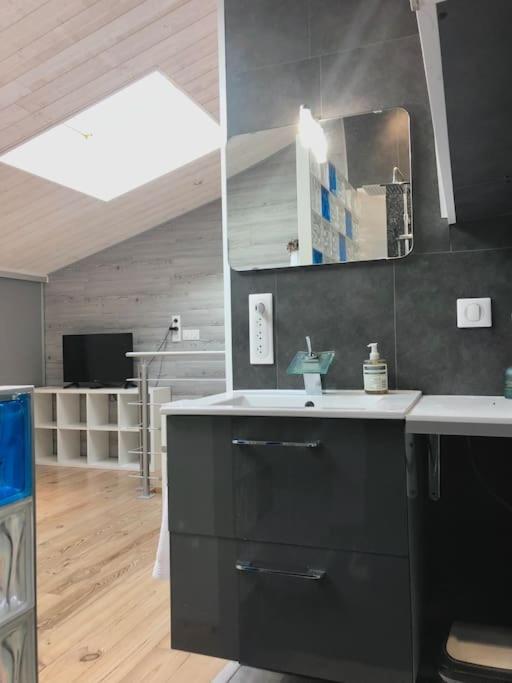 Duplex Atypique 20' De Toulouse Leguevin Exterior foto