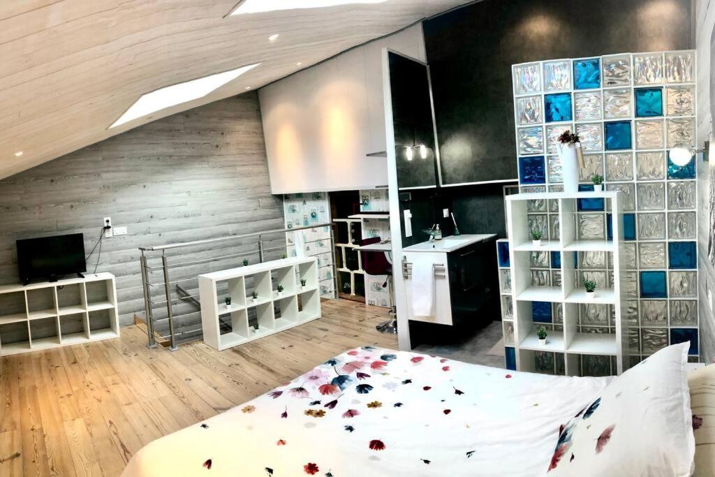 Duplex Atypique 20' De Toulouse Leguevin Exterior foto